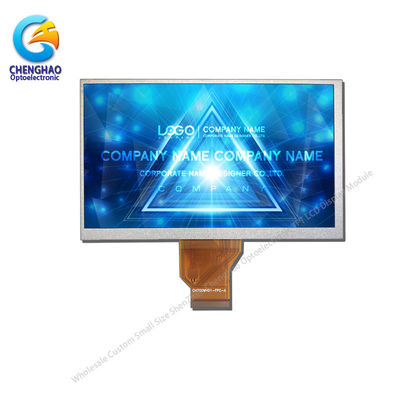 7 In 50 Pin 250cd/m2 800x480 Rgb Tft Lcd Monitor CH700WV01 Voor auto