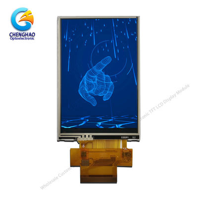 Transmisief RTP IPS TFT LCD-scherm 3,5'' 320x480 Resistief touchscreenpaneel