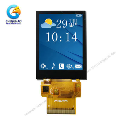 CH240QV52A-CT TFT LCD capacitieve touchscreen ISO9001 2,4 inch Spi Mcu