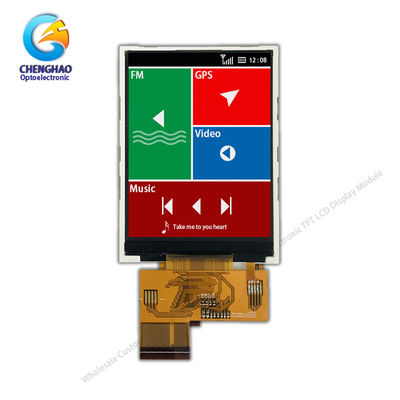 SPI MCU Rgb 300nits TFT LCD-scherm 2,8
