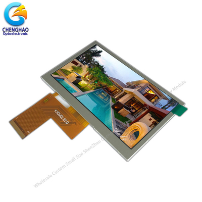 Industriële 24 bit RGB 4,3 inch 480x272 TFT LCD-scherm met ST7282 IC