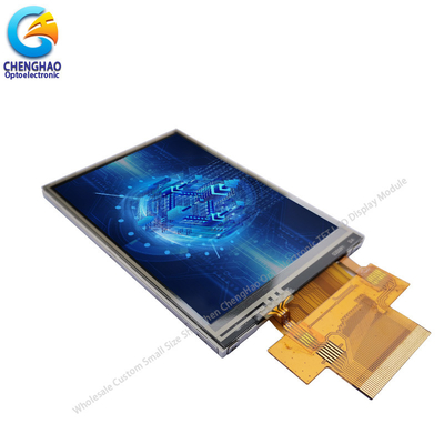 3.5 inch TFT Resistive Touchscreen 320*480 Dots Met 18bit RGB Interface