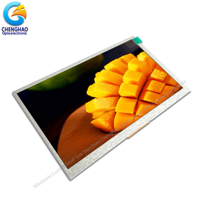 CTP FPC TFT LCD Monitor 1024x600 Dots 24 Bits Parallel 7 Inch