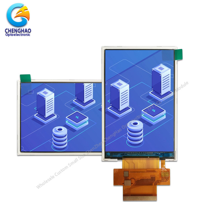 I80 System Industrial TFT Display Halogeenvrij 3,5 inch 18 Bit CTP FPC