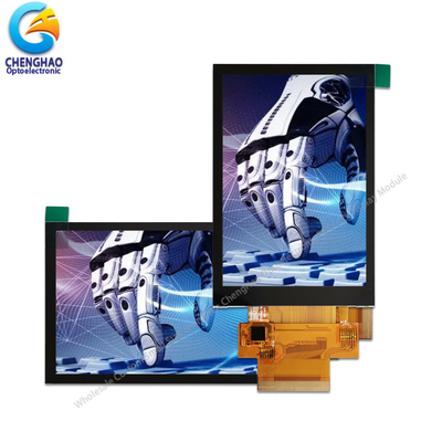 300 cd/m2 RGB IPS LCD-paneel CTP FPC 262k Ips capacitieve touchscreen