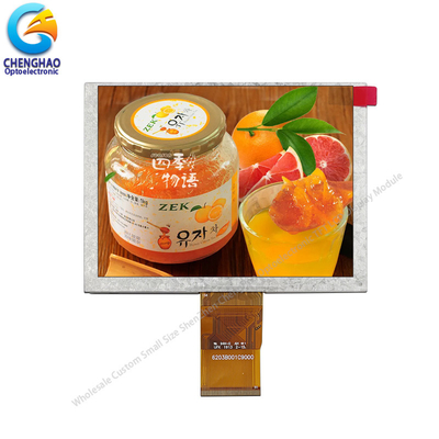 5.0 inch TFT-LCD-scherm in kleur 50 pin 24 bit parallelle RGB-interface