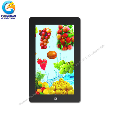 8 bit MCU capacitieve touchscreen monitor 7 inch 800x480 Dot TFT LCD module
